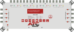 ATC Πολυδιακόπτης ATC-1708 (4 Sat + 1 Ter / 8 Εξόδοι)
