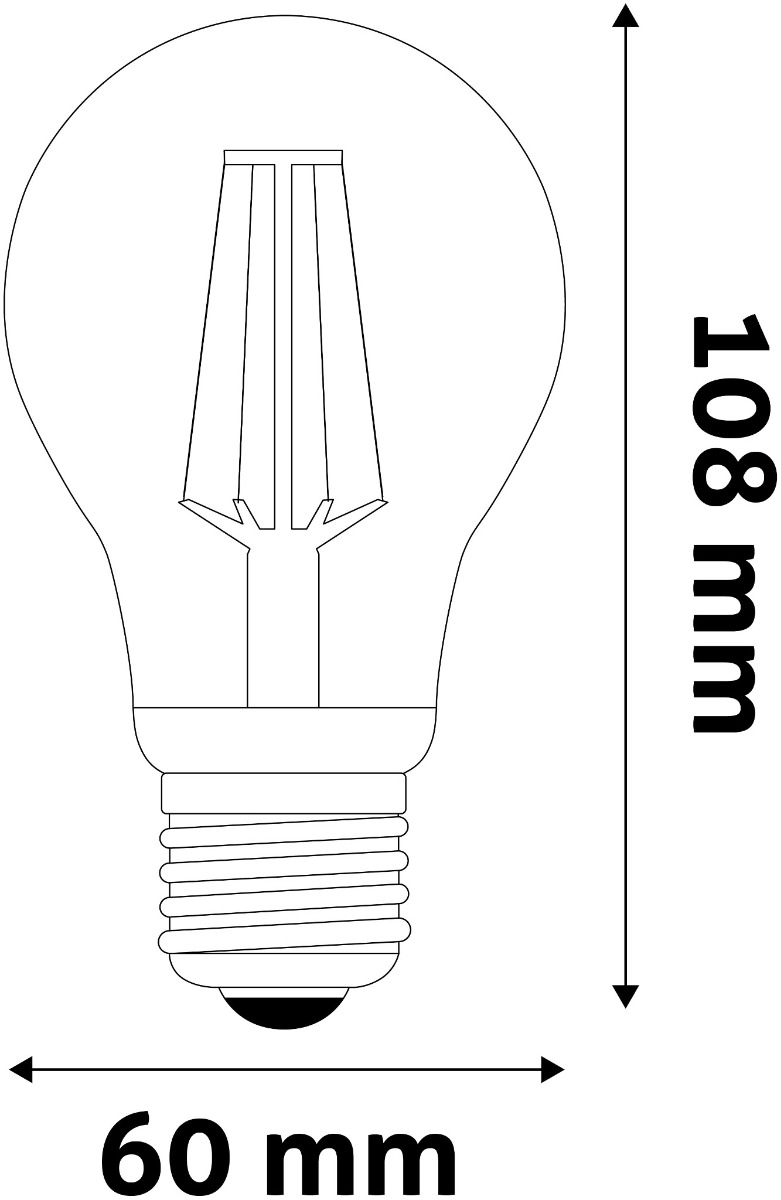 Avide LED White Filament Σφαιρική 4.5W E27 NW 4000K 4 Avide LED White Filament Σφαιρική 4.5W E27 NW 4000K - Image 4