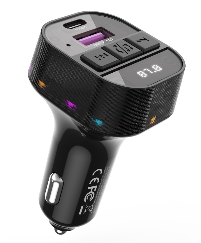 XO BCC17 Smart Bluetooth MP3 A+C Dual Port PD30W Φορτιστής Αυτοκινήτου 1 XO BCC17 Smart Bluetooth MP3 A+C Dual Port PD30W Φορτιστής Αυτοκινήτου