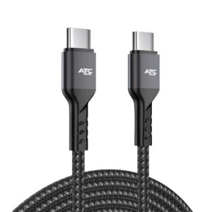ATC-C8 Καλώδιο Φόρτισης & Συγχρονισμού USB-C σε USB-C 60W 3m