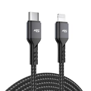 ATC-C9 Καλώδιο Φόρτισης & Συγχρονισμού USB-C σε Lightning 20W 2m