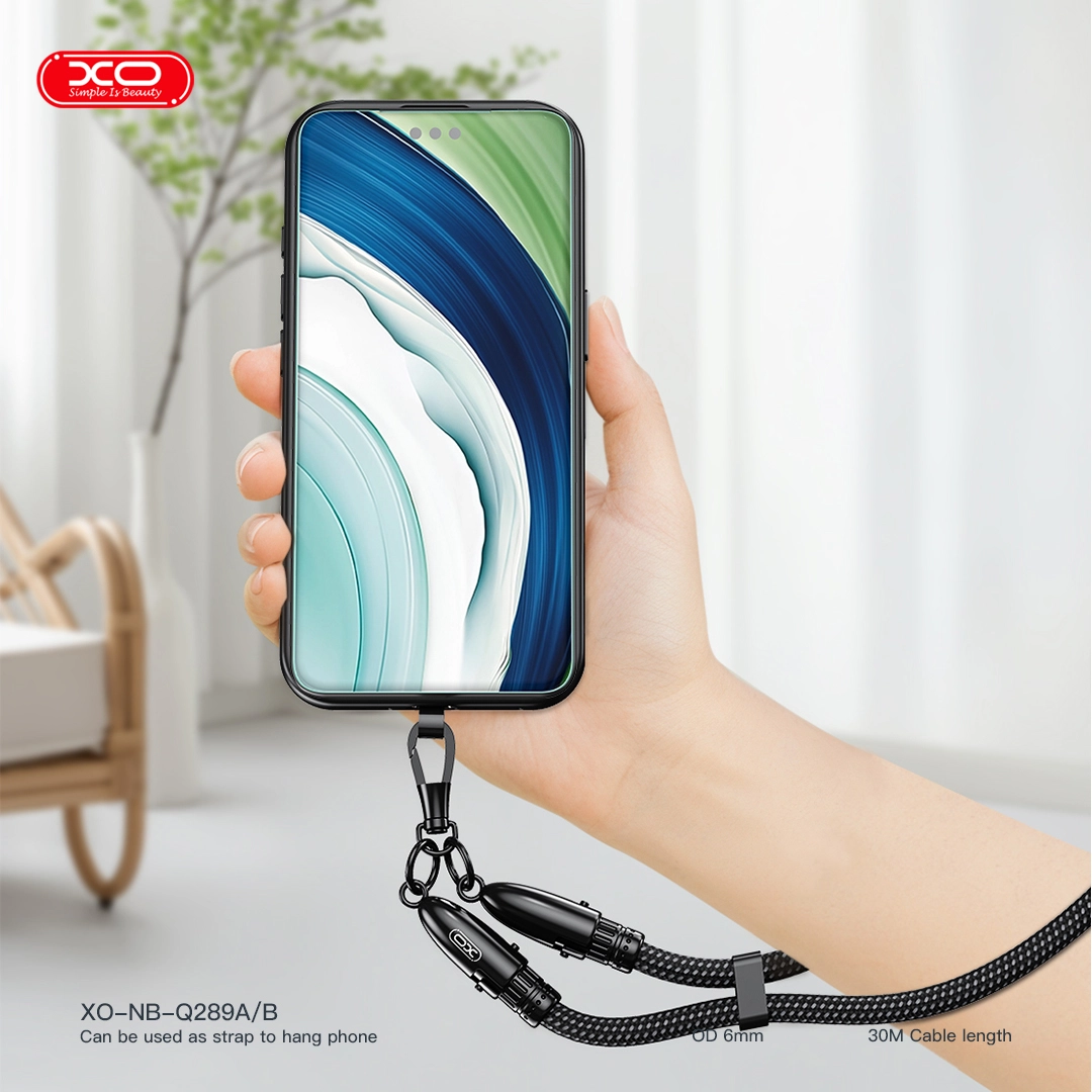 XO NB-Q289B Καλώδιο Φόρτισης & Μεταφοράς Δεδομένων Type-C σε Type-C Πλεκτό 60W Μαύρο 20cm 6 XO NB-Q289B Καλώδιο Φόρτισης & Μεταφοράς Δεδομένων Type-C σε Type-C Πλεκτό 60W Μαύρο 20cm - Image 6