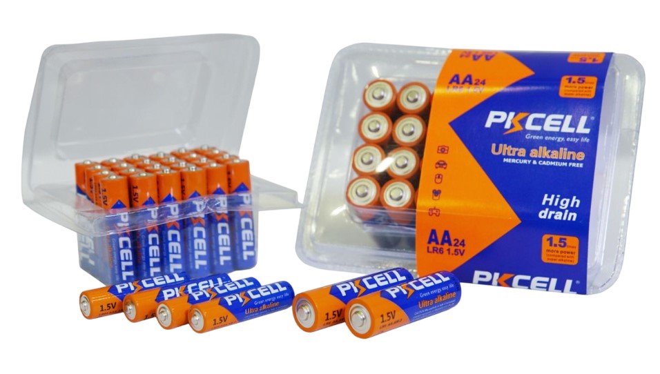 Pkcell Ultra Αλκαλική LR6 AA (24τμχ) Κλειστή 1 Pkcell Ultra Αλκαλική LR6 AA (24τμχ) Κλειστή