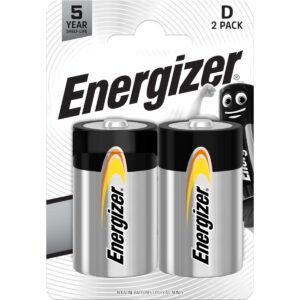 ENERGIZER Everyday Αλκαλική Μπαταρία LR20 D BL2