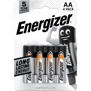 ENERGIZER Everyday Αλκαλική Μπαταρία LR6 AA BL4