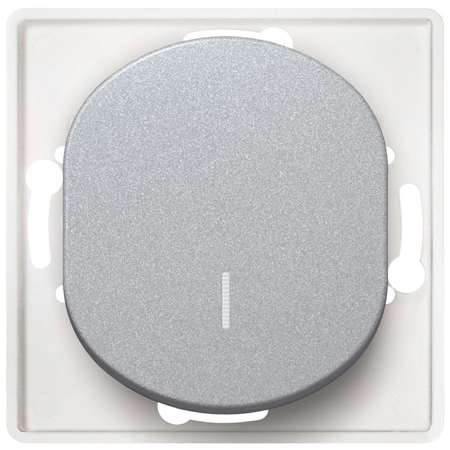EON E625.S Single-pole switch with indication without cover frame silver 1 EON E625.S Single-pole switch with indication without cover frame silver