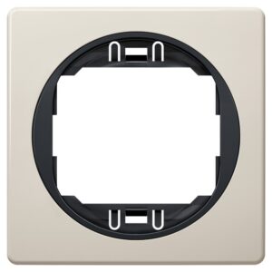 beige with black holder