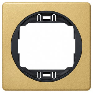 gold with black holder