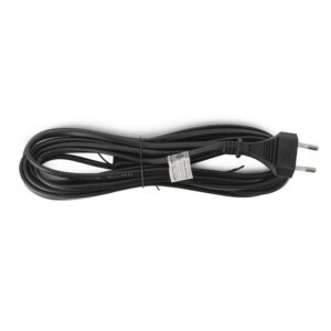 Entac Rewireable Καλώδιο 2G0.75 με Διακόπτη On/Off Μαύρο 5m 