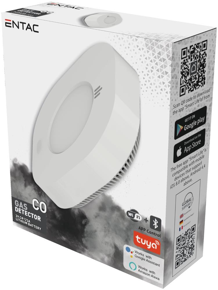 Entac Smart Ανιχνευτής Μονοξειδίου του Άνθρακα CO με WIFI TUYA 4 Entac Smart Ανιχνευτής Μονοξειδίου του Άνθρακα CO με WIFI TUYA - Image 4