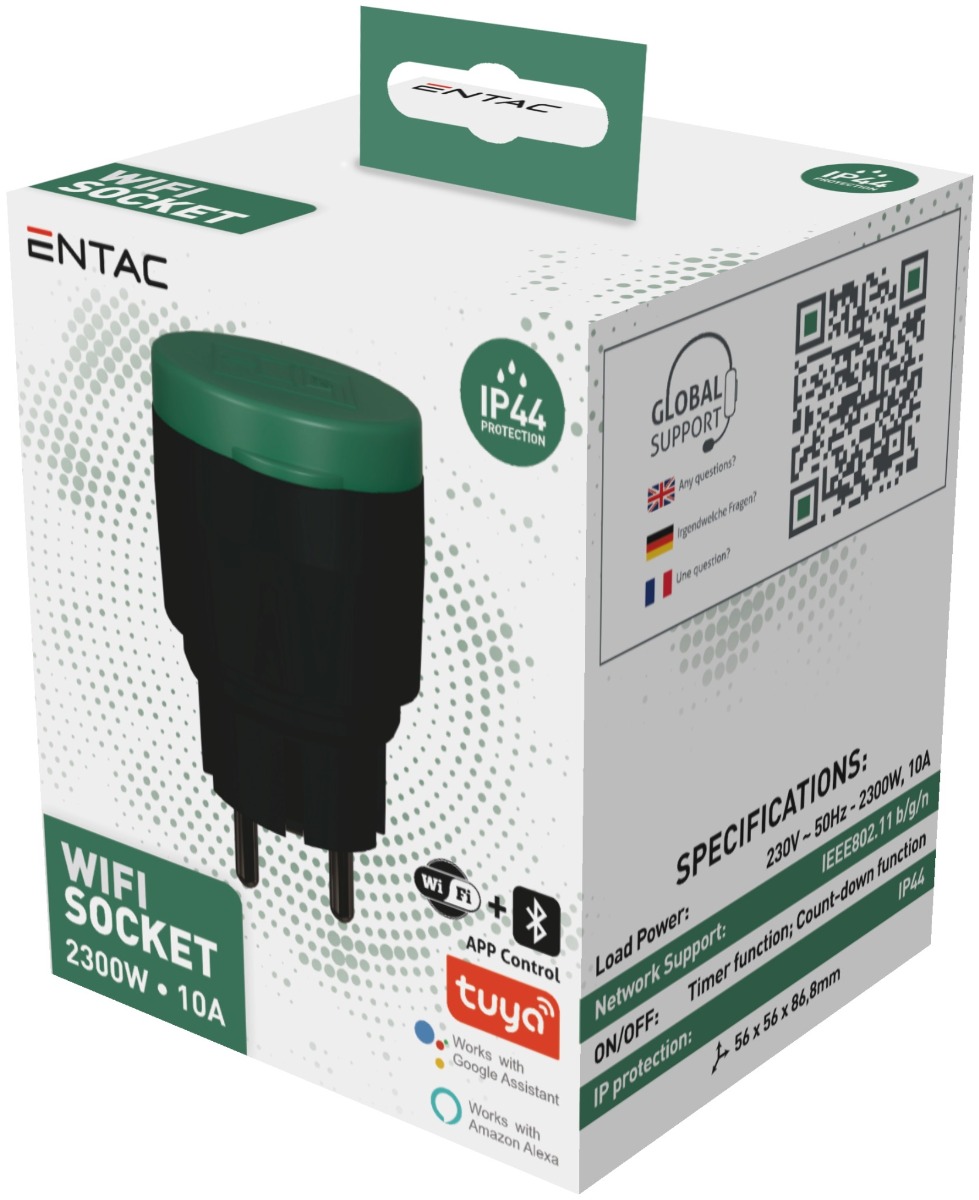 Entac Outdoor WIFI Socket IP44 3 Entac Outdoor WIFI Socket IP44 - Image 3