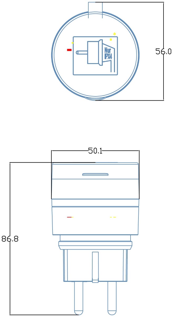 Entac Outdoor WIFI Socket IP44 2 Entac Outdoor WIFI Socket IP44 - Image 2