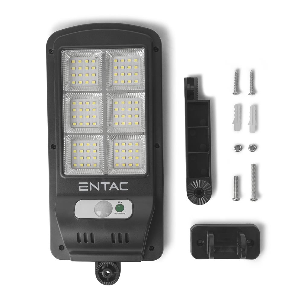 Entac Ηλιακό Φωτιστικό Τοίχου Πλαστικό 5W SMD με Αισθητήρα PIR 6 Entac Ηλιακό Φωτιστικό Τοίχου Πλαστικό 5W SMD με Αισθητήρα PIR - Image 6
