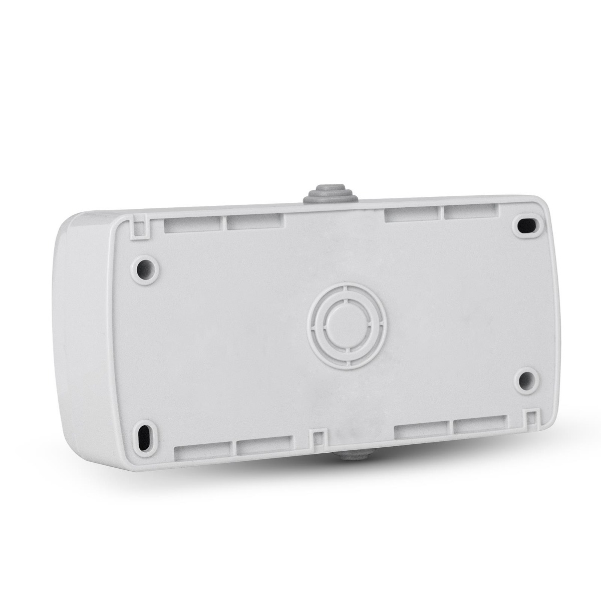 Entac Stephan surface mounted wall socket earthed 2x IP54 2 Entac Stephan surface mounted wall socket earthed 2x IP54 - Image 2