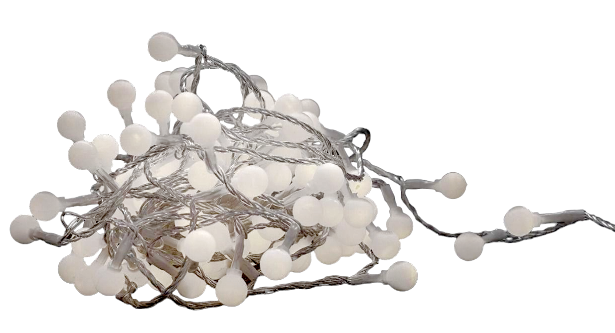 Entac Χριστουγεννιάτικα Λαμπάκια IP44 120 LED 15mm Μπάλες Ψυχρό 9m 4 Entac Χριστουγεννιάτικα Λαμπάκια IP44 120 LED 15mm Μπάλες Ψυχρό 9m - Image 4
