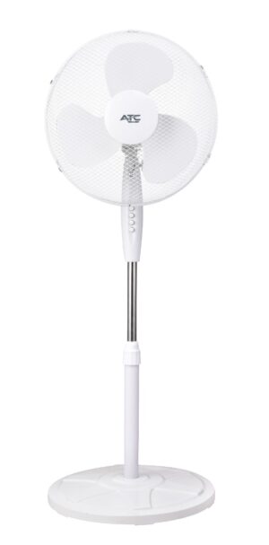 ATC HF4 Ανεμιστήρας Ορθοστάτης 50W 120cm Λευκός