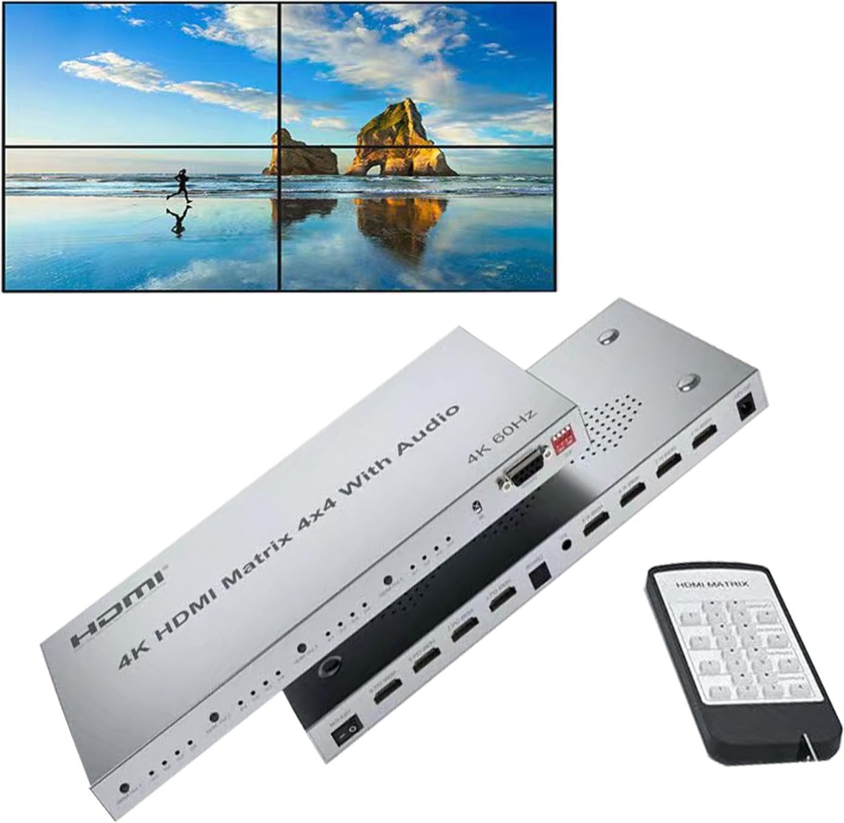 ATC HDMI Matrix 4 IN / 4 OUT 60Hz 4 ATC HDMI Matrix 4 IN / 4 OUT 60Hz - Image 4