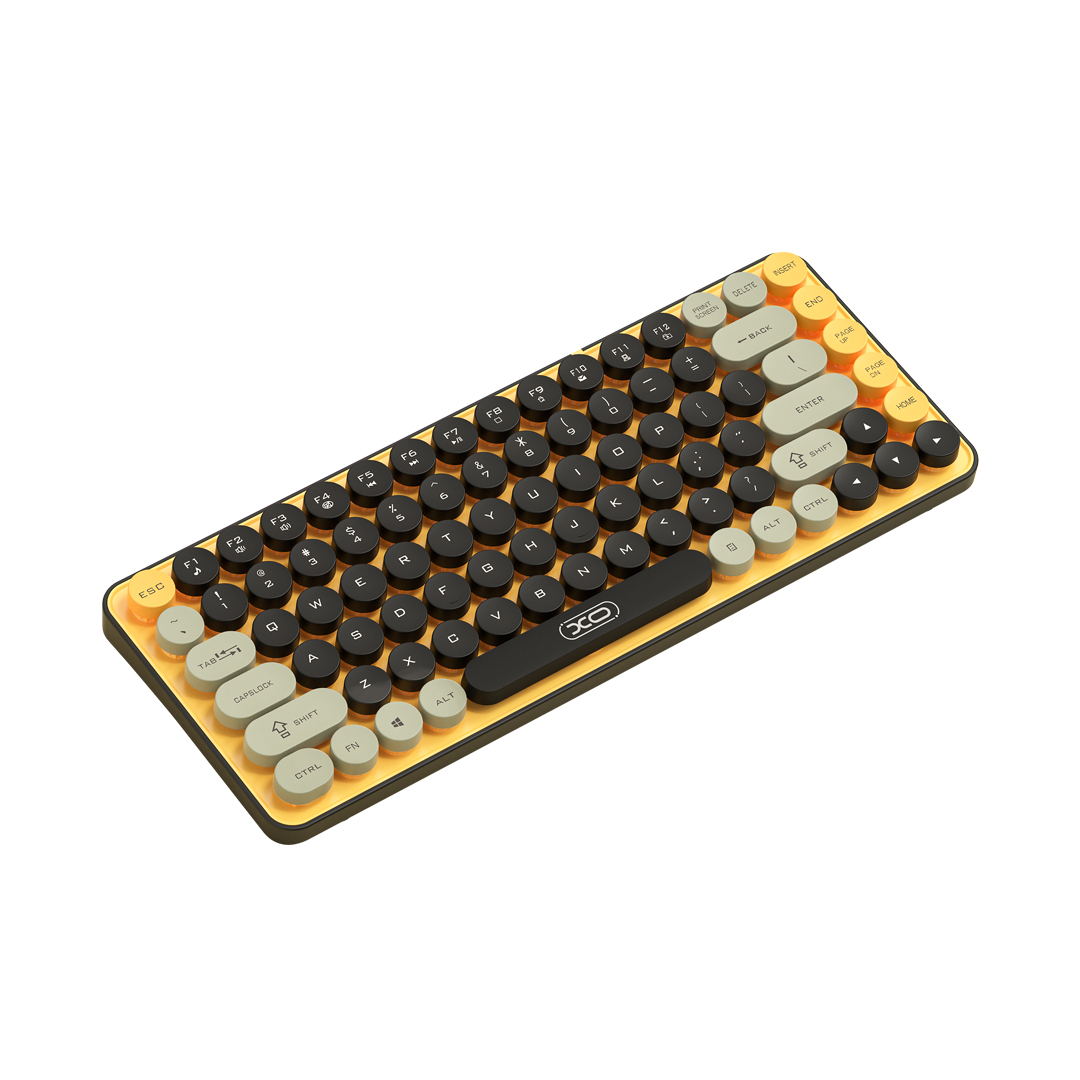 XO KB-12 Ασύρματο Πληκτρολόγιο Bluetooth Tri-Colour Πορτοκαλί 3 XO KB-12 Ασύρματο Πληκτρολόγιο Bluetooth Tri-Colour Πορτοκαλί - Image 3