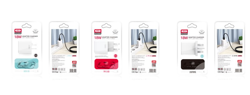 XO L103 (UK) QC3.0 18W Φορτιστής με Καλώδιο TYPE-C (NB103) 2 XO L103 (UK) QC3.0 18W Φορτιστής με Καλώδιο TYPE-C (NB103) - Image 2