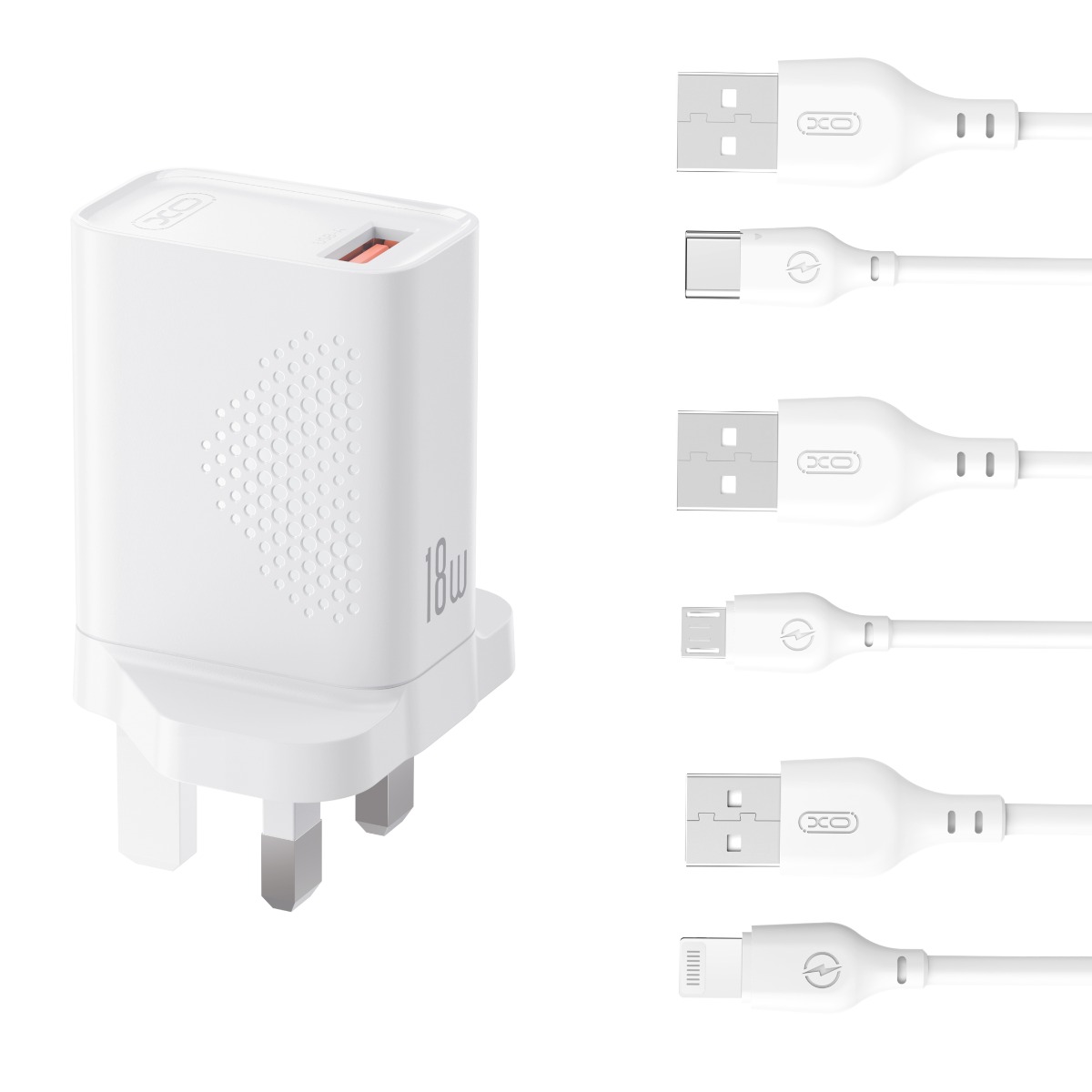 XO L159 Φορτιστής Ταχείας Φόρτισης (UK) QC 18W 1x USB-A 4 XO L159 Φορτιστής Ταχείας Φόρτισης (UK) QC 18W 1x USB-A - Image 4