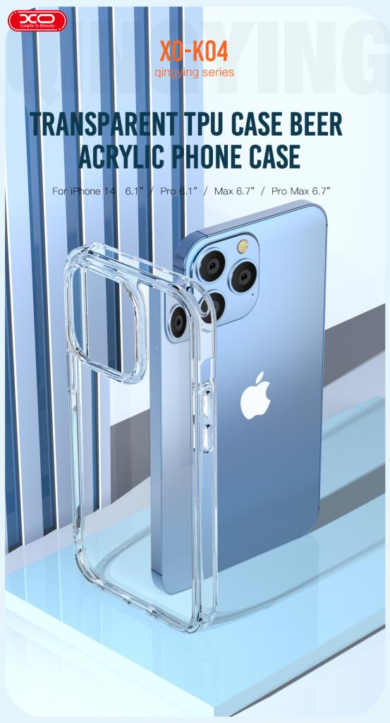 XO K04 Θήκη Σιλικόνης iPhone14 Pro Max 6.7" 2 XO K04 Θήκη Σιλικόνης iPhone14 Pro Max 6.7" - Image 2