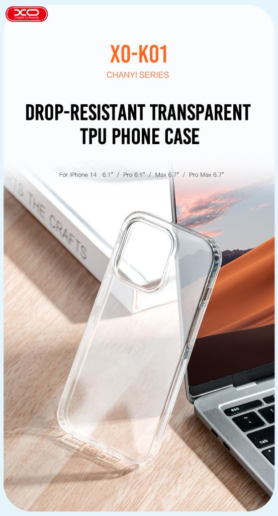 XO K01 Θήκη Σιλικόνης iPhone14 Pro Max 6.7" 4 XO K01 Θήκη Σιλικόνης iPhone14 Pro Max 6.7" - Image 4