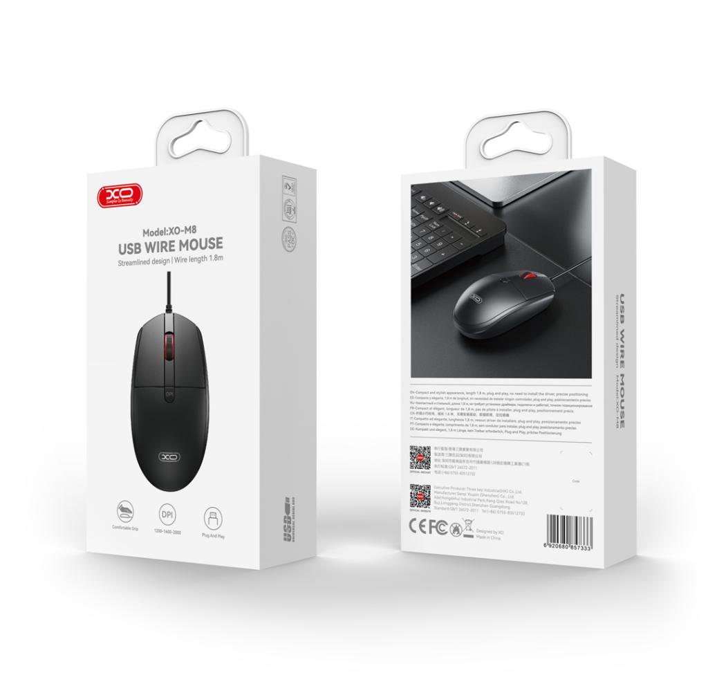 XO M8 Ενσύρματο Ποντίκι USB 2 XO M8 Ενσύρματο Ποντίκι USB - Image 2