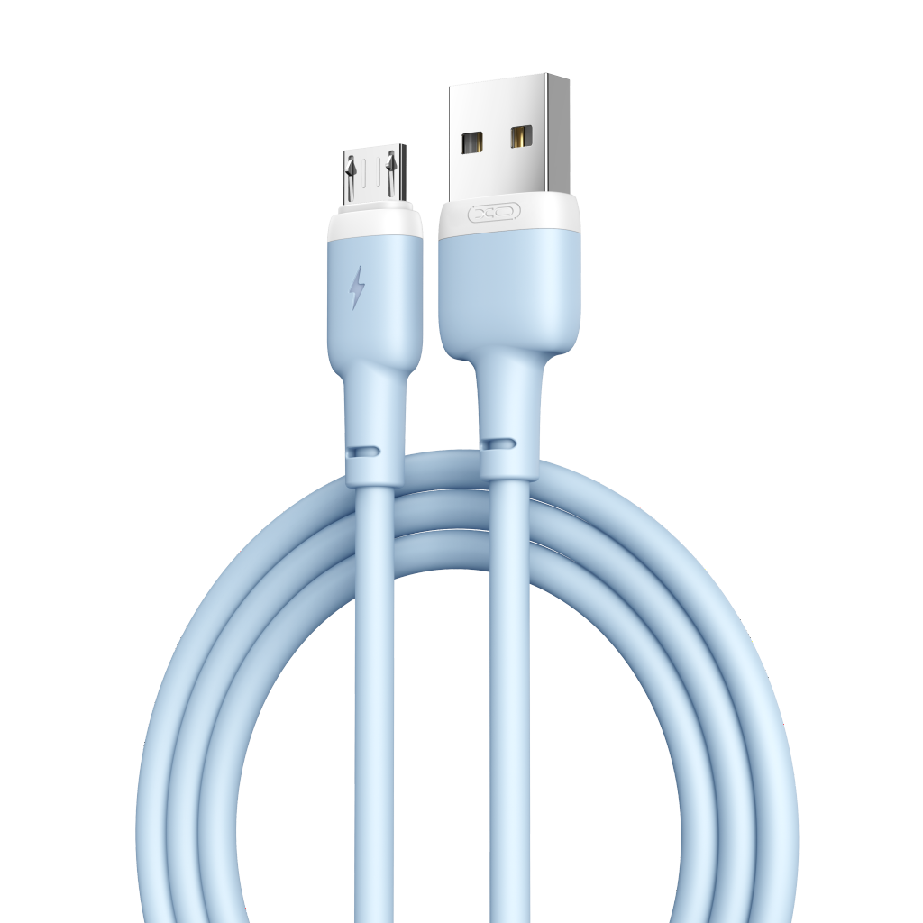 XO NB208 Καλώδιο Φόρτισης + Data Micro 1m Μπλέ 1 XO NB208 Καλώδιο Φόρτισης + Data Micro 1m Μπλέ