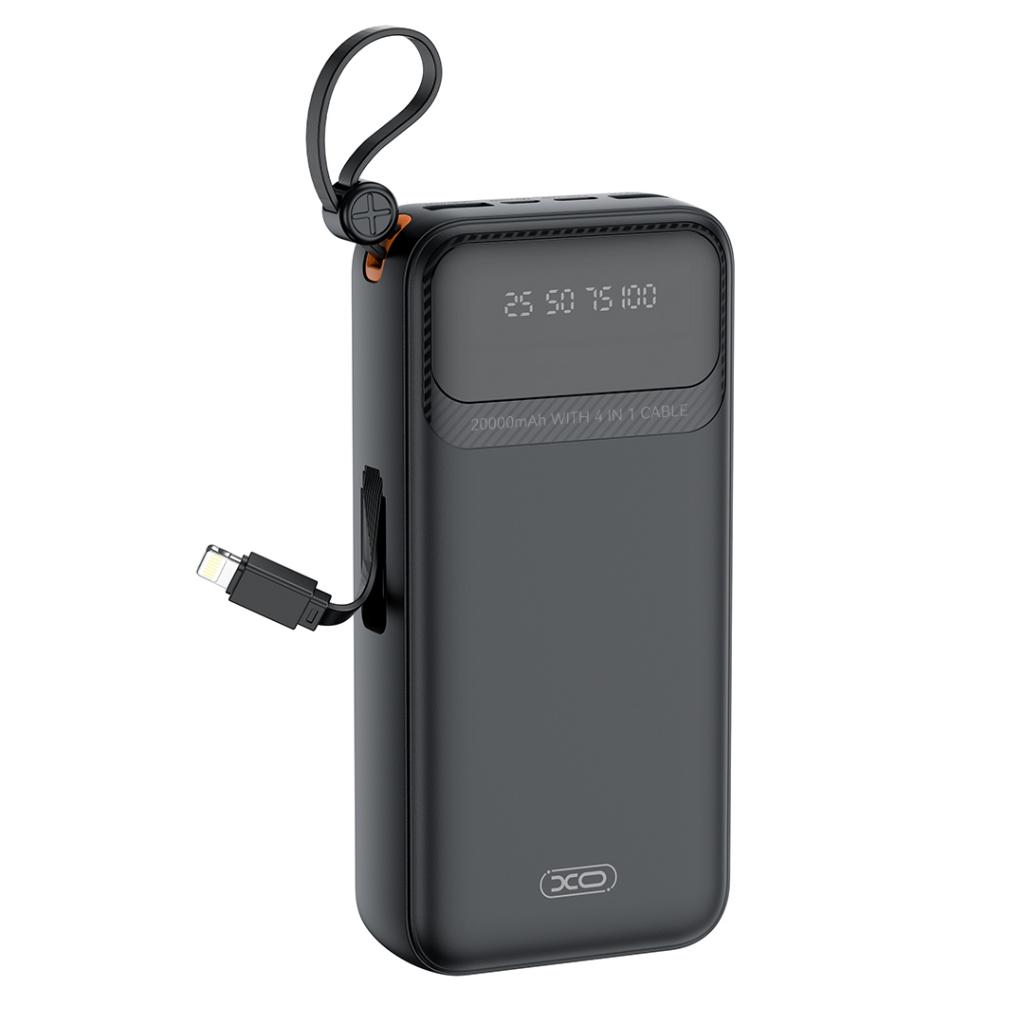 XO PR279 Powerbank με Καλώδια USB-A Type-C Micro & Lightning 20.000mAh 1 XO PR279 Powerbank με Καλώδια USB-A Type-C Micro & Lightning 20.000mAh