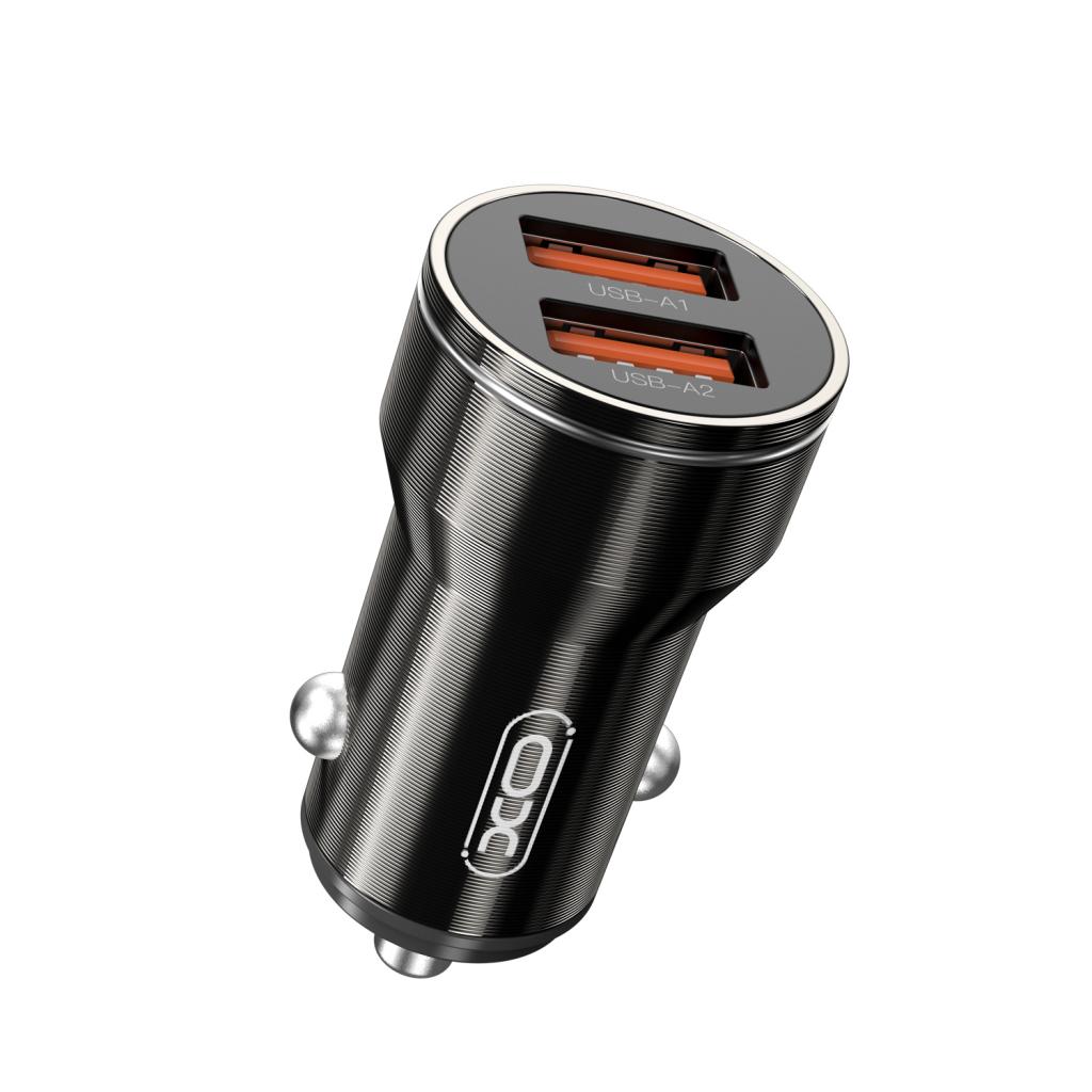 XO CC48 Smart Μεταλλικός Διπλός USB Universal Φορτιστής Αυτοκινήτου 1 XO CC48 Smart Μεταλλικός Διπλός USB Universal Φορτιστής Αυτοκινήτου