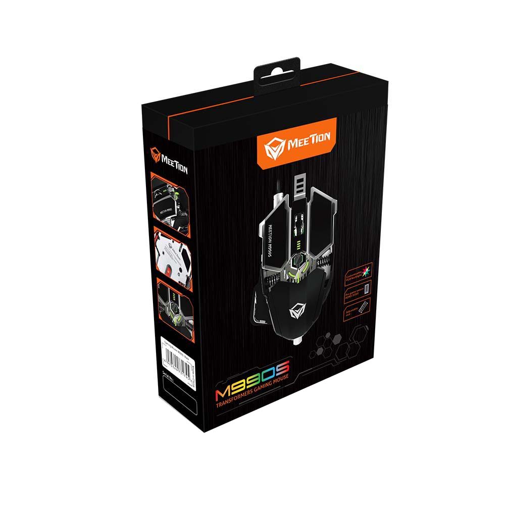 Meetion MT-M990S Μηχανικό Gaming Ποντίκι / Μαύρο 8 Meetion MT-M990S Μηχανικό Gaming Ποντίκι / Μαύρο - Image 8
