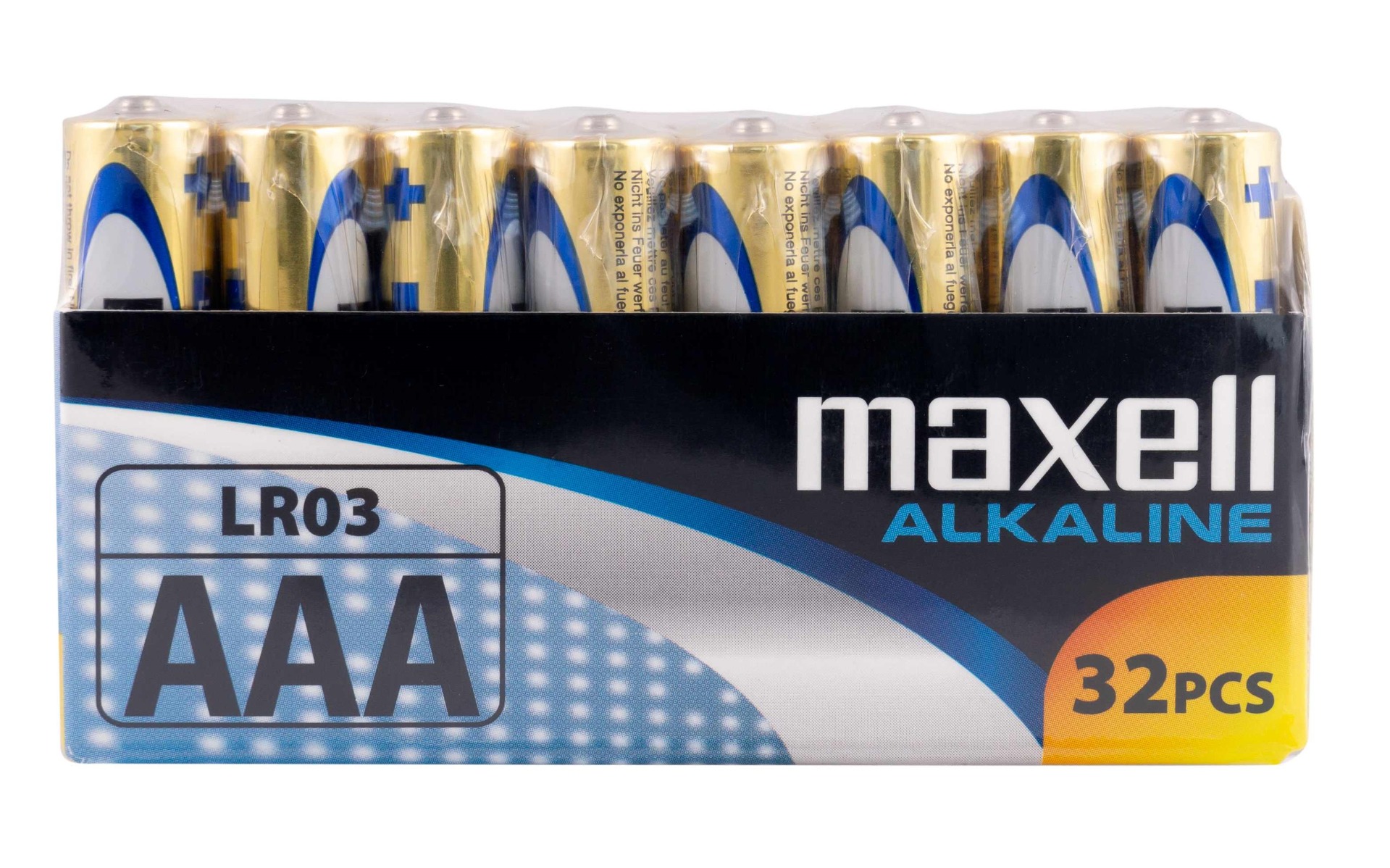 MAXELL Αλκαλική LR03 AAA 32-Shrink 1 MAXELL Αλκαλική LR03 AAA 32-Shrink