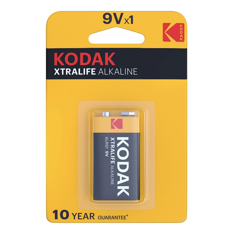 Kodak Extra Life 6LR61 9V Μπαταρία (1τμχ) 1 Kodak Extra Life 6LR61 9V Μπαταρία (1τμχ)