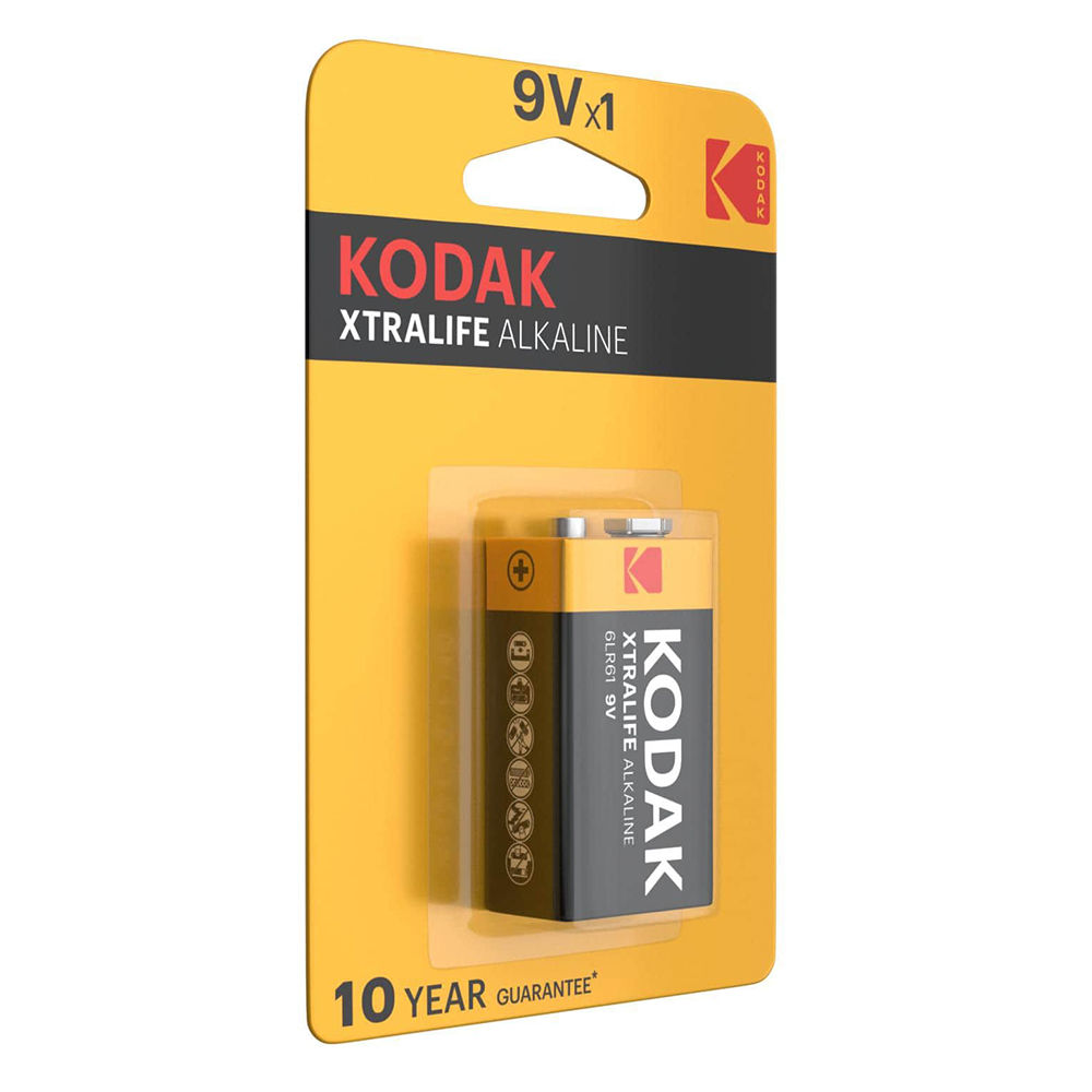 Kodak Extra Life 6LR61 9V Μπαταρία (1τμχ) 2 Kodak Extra Life 6LR61 9V Μπαταρία (1τμχ) - Image 2