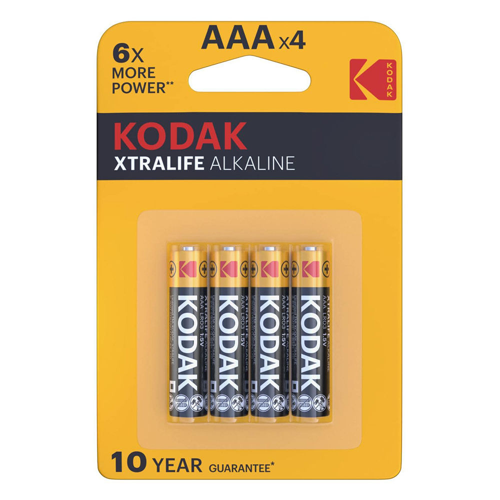 Kodak Extra Life LR03 AAA Μπαταρία (4τμχ) 1 Kodak Extra Life LR03 AAA Μπαταρία (4τμχ)