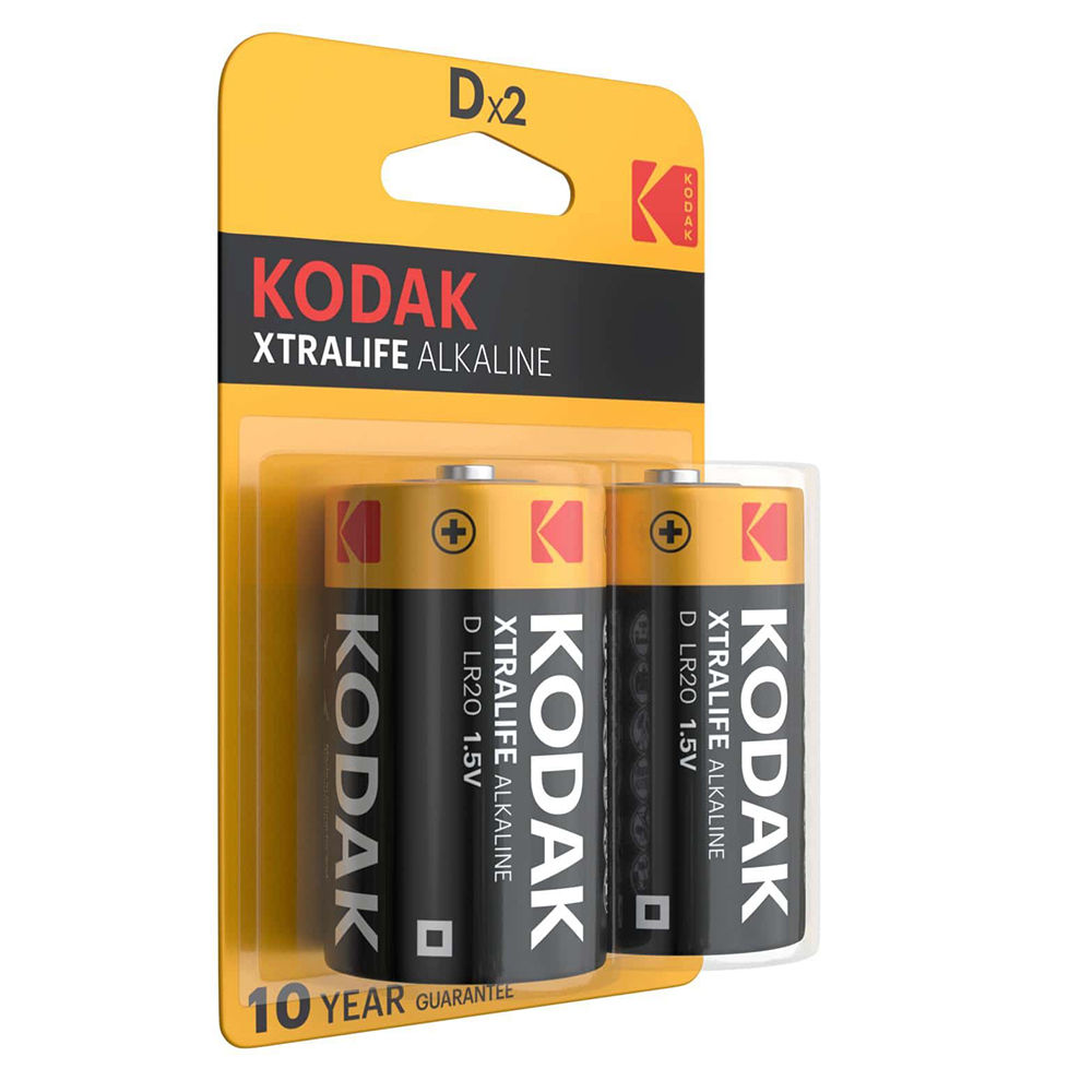 Kodak Extra Life LR20 D Μπαταρία (2τμχ) 2 Kodak Extra Life LR20 D Μπαταρία (2τμχ) - Image 2