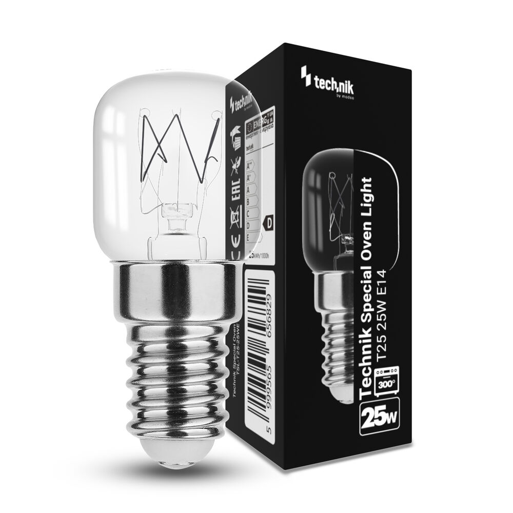 Technik Ειδικός Λαμπτήρας Φούρνου T25 25W E14 1 Technik Ειδικός Λαμπτήρας Φούρνου T25 25W E14