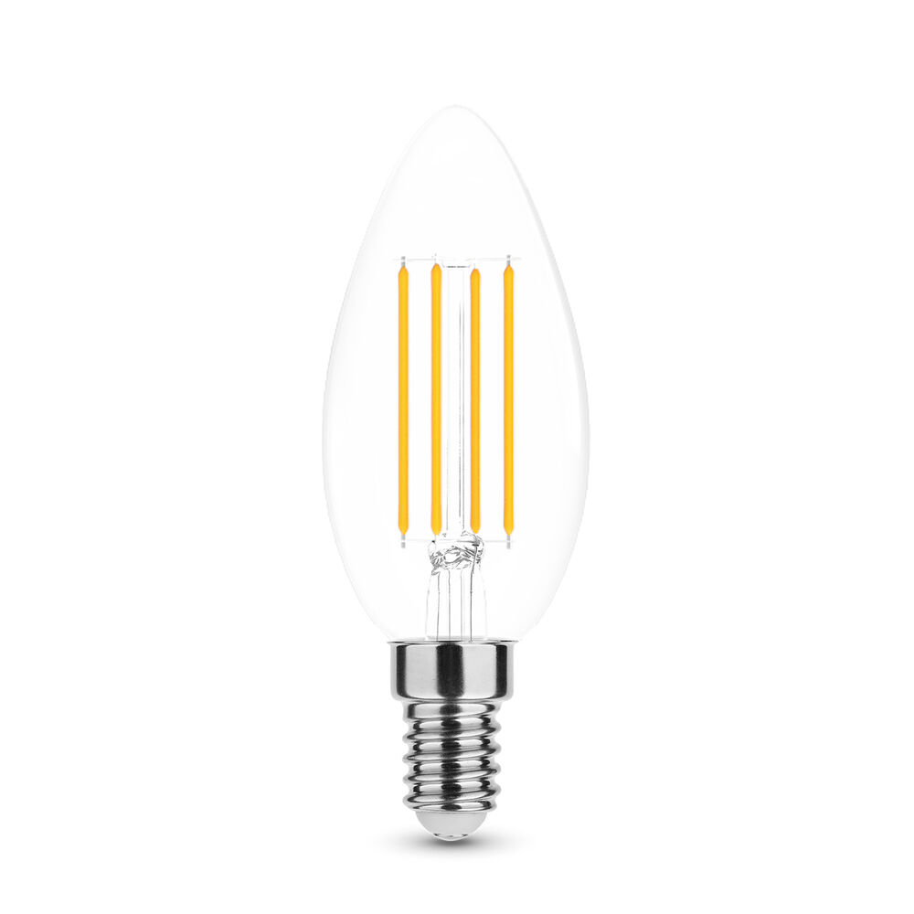 Modee LED Λάμπα Filament Κερί C35 7W E14 4000K 806lm Dimmable ERP 2 Modee LED Λάμπα Filament Κερί C35 7W E14 4000K 806lm Dimmable ERP - Image 2