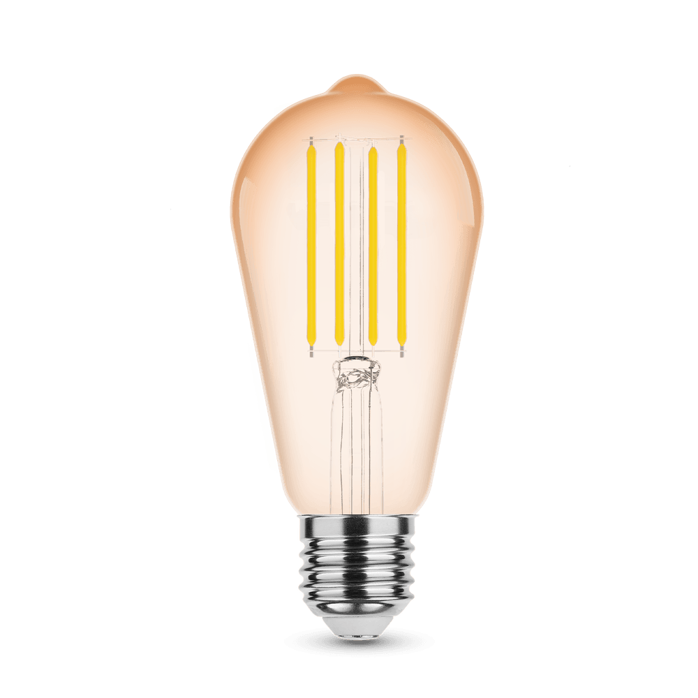 Modee Lighting Λάμπα Filament LED Amber ST58 4W E27 320° 1800K (360 lumen) 2 Modee Lighting Λάμπα Filament LED Amber ST58 4W E27 320° 1800K (360 lumen) - Image 2