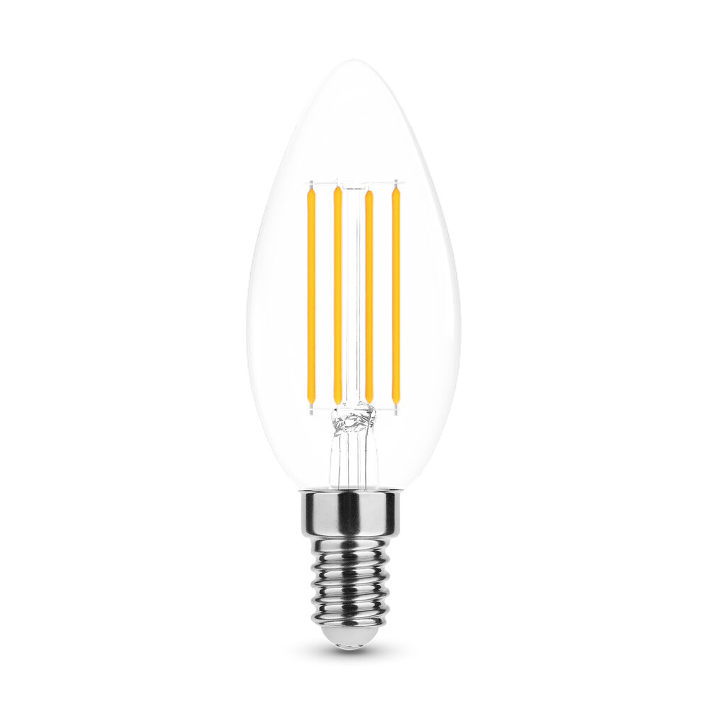 Modee LED Λάμπα Filament Κερί C35 7W E14 4000K 806lm ERP 2 Modee LED Λάμπα Filament Κερί C35 7W E14 4000K 806lm ERP - Image 2