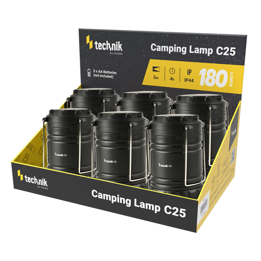 Technik Φακός Camping C25 COB IP44 180lm 1 Technik Φακός Camping C25 COB IP44 180lm