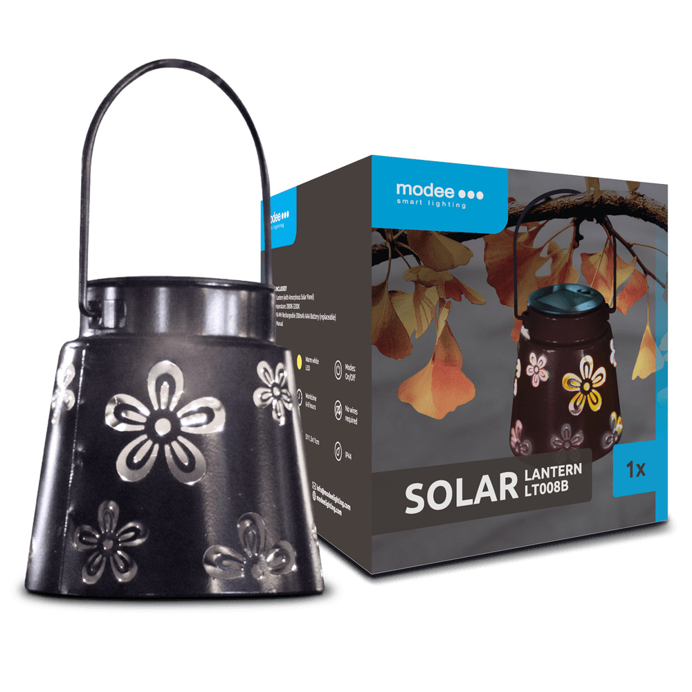 Modee Lighting Ηλιακό Φωτιστικό Κήπου LEDLT008B 11x11.5cm Μαύρο 1 Modee Lighting Ηλιακό Φωτιστικό Κήπου LEDLT008B 11x11.5cm Μαύρο