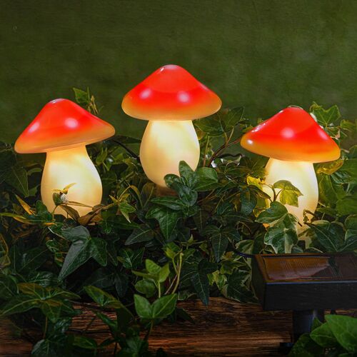 Modee Lighting LED Ηλιακό Διακοσμητικό Φωτιστικό Κήπου Μανιτάρι DS006 (3τμχ) 2 Modee Lighting LED Ηλιακό Διακοσμητικό Φωτιστικό Κήπου Μανιτάρι DS006 (3τμχ) - Image 2