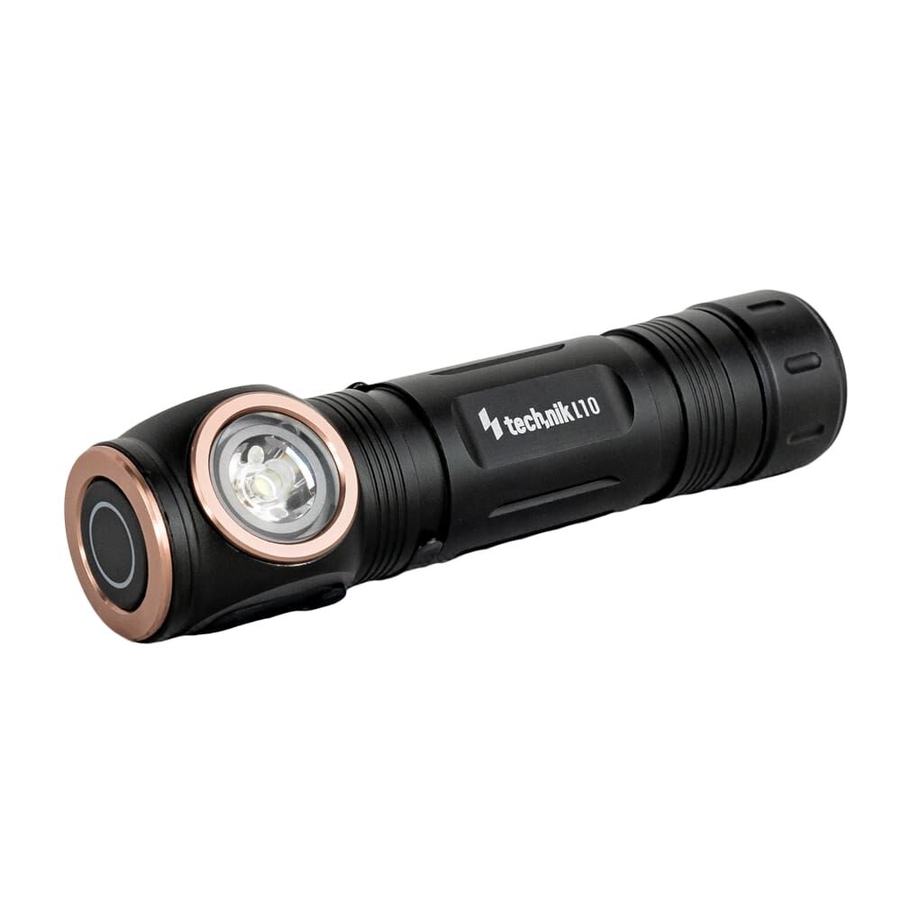 Technik Φακός L10 με Μπαταρία 1x18650 2200mAh Osram P9 & Καλώδιο USB-C 1000lm 1 Technik Φακός L10 με Μπαταρία 1x18650 2200mAh Osram P9 & Καλώδιο USB-C 1000lm