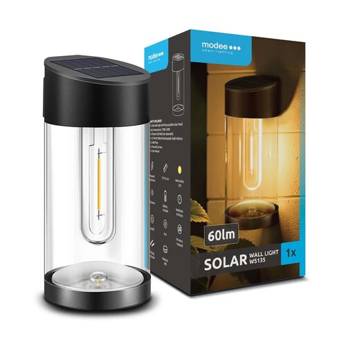 Modee LED Ηλιακό Φωτιστικό Τοίχου WS135 60lm 5 Modee LED Ηλιακό Φωτιστικό Τοίχου WS135 60lm - Image 5
