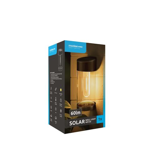 Modee LED Ηλιακό Φωτιστικό Τοίχου WS135 60lm 2 Modee LED Ηλιακό Φωτιστικό Τοίχου WS135 60lm - Image 2