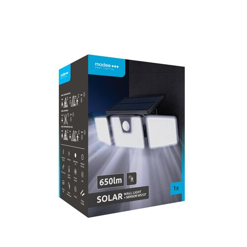 Modee Lighting Ηλιακός Προβολέας LED WS137 με Αισθητήρα (650 lumen) 3 Modee Lighting Ηλιακός Προβολέας LED WS137 με Αισθητήρα (650 lumen) - Image 3