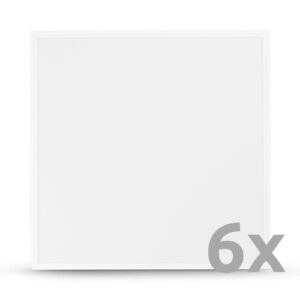Modee Lighting LED Πάνελ BackLit 600×600 mm 36W 4000K UGR22 6τμχ