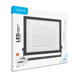 Modee Lighting Προβολέας LED E-series Slim 150W 120° 6000K 12000lm ERP