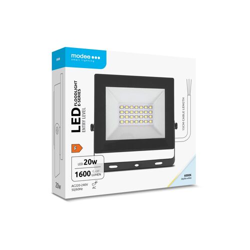 Modee Lighting LED Προβολέας E-series Slim 20W 120° 6000K 1600lm ERP 1 Modee Lighting LED Προβολέας E-series Slim 20W 120° 6000K 1600lm ERP
